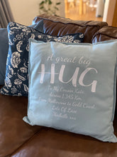 Load image into Gallery viewer, Personalised Hug Cushion