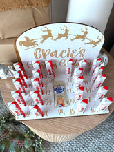 Load image into Gallery viewer, Advent calendar, personalised to fit kinder bars