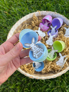 Easter treat tokens minus the chocolate