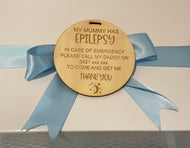 awareness pram plaque