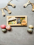 Easter money gift holder