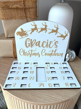 Load image into Gallery viewer, Advent calendar, personalised to fit kinder bars