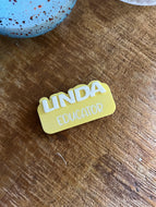 Acrylic name badge