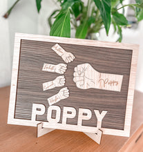 Load image into Gallery viewer, Hand family sign
