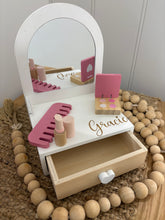 Load image into Gallery viewer, Child role play wooden beauty set