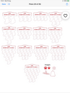 Family Christmas stocking decoration