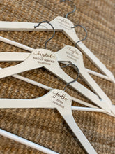 Load image into Gallery viewer, Engraved wedding hangers