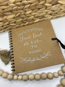 Guest Book personalised