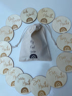 Engraved Milestone Discs
