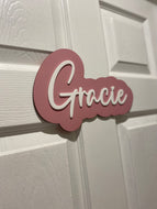 Name plaque for door / walls