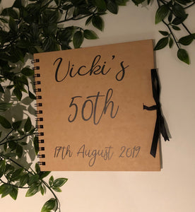 Guest Book personalised