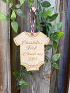 Personalised Christmas ornaments