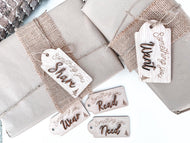 Something you want engraved Christmas tags