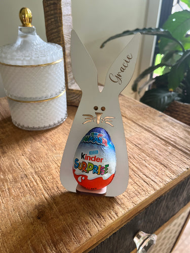 Easter egg holder with name